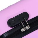  Zestaw twardych walizek na kółkach, 2 szt., różowy, ABS Lumarko!