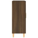  Szafka, brązowy dąb, 69,5x34x90 cm, materiał drewnopochodny Lumarko!