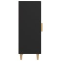  Szafka, czarna, 34,5x34x90 cm, materiał drewnopochodny Lumarko!