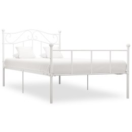  Rama łóżka, biała, metalowa, 90 x 200 cm Lumarko!