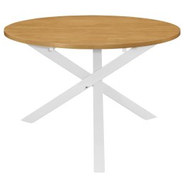  Stół jadalniany, biały, 120x75 cm, MDF Lumarko!