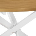  Stół jadalniany, biały, 120x75 cm, MDF Lumarko!