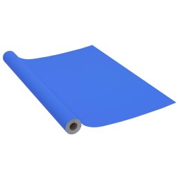  Okleina meblowa, niebieska, wysoki połysk, 500x90 cm, PVC Lumarko!
