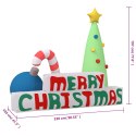  Nadmuchiwany napis „Merry Christmas" z LED, 197 cm Lumarko!