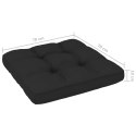  Poduszka na sofę z palet, czarna, 70x70x10 cm Lumarko!