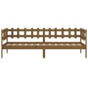  Łóżko dzienne, brązowe, 80x200 cm, lite drewno sosnowe Lumarko!