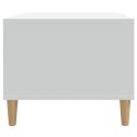  Stolik kawowy, biały, 89,5x50x40 cm, materiał drewnopochodny Lumarko!