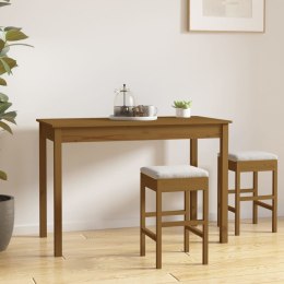 Stół jadalniany, miodowy brąz, 110x55x75 cm, drewno sosnowe Lumarko!