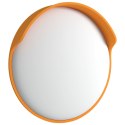  Wypukłe lustro drogowe, pomarańczowe, Ø30 cm, poliwęglan Lumarko!