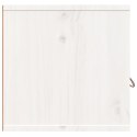  Szafki ścienne, 2 szt., białe, 80x30x30 cm, lite drewno sosnowe Lumarko!