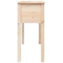  Stolik konsolowy, 100x35x75 cm, lite drewno sosnowe Lumarko!