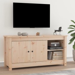  Szafka pod telewizor, 103x36,5x52 cm, lite drewno sosnowe Lumarko!