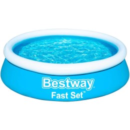  Nadmuchiwany basen Fast Set, okrągły, 183x51 cm, niebieski Lumarko!