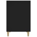  Biurko, czarne, 140x50x75 cm, materiał drewnopochodny Lumarko!