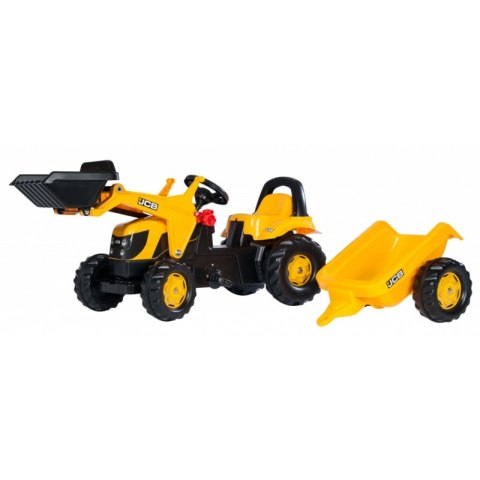 Rolly Toys rollyKid Traktor na pedały JCB z łyżką i przyczepą 2-5 Lat Lumarko!