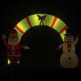 Lumarko Nadmuchiwany łuk świąteczny z LED, 270 cm!