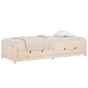  Łóżko dzienne, 90x200 cm, lite drewno sosnowe Lumarko!