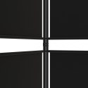  Parawan 6-panelowy, czarny, 300x200 cm, tkanina Lumarko!