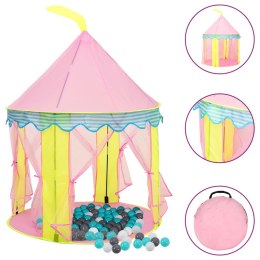  Namiot do zabawy z 250 piłeczkami, różowy, 100x100x127 cm Lumarko!