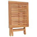  Składany stolik ogrodowy, 45x45x45 cm, lite drewno tekowe Lumarko!