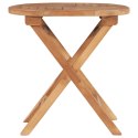  Składany stolik ogrodowy, 45 cm, lite drewno tekowe Lumarko!