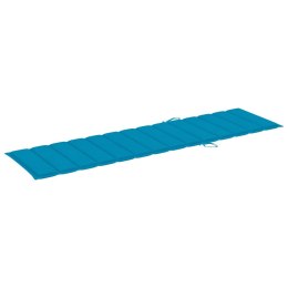  Poduszka na leżak, niebieska, 200x50x3 cm, tkanina Lumarko!