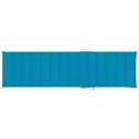  Poduszka na leżak, niebieska, 200x50x3 cm, tkanina Lumarko!