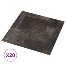  Samoprzylepne panele podłogowe, 20 szt., PVC, 1,86 m², drewno Lumarko!