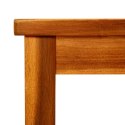  Ogrodowy stolik kawowy, 45x45x36 cm, lite drewno akacjowe Lumarko!