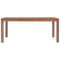  Stół z drewna tekowego, naturalne wykończenie, 180x90x76 cm Lumarko!