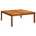  Ogrodowy stolik kawowy, 110x110x45 cm, lite drewno akacjowe Lumarko!