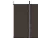  Parawan 3-panelowy, brązowy, 150x220 cm, tkanina Lumarko!
