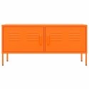  Szafka pod telewizor, pomarańczowa, 105x35x50 cm, stalowa Lumarko!