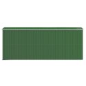  Szopa ogrodowa, zielona, 192x523x223 cm, stal galwanizowana Lumarko!