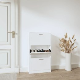  Szafka na buty, biały, 59x17x108 cm, materiał drewnopochodny Lumarko!