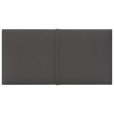  Panele ścienne, 12 szt, ciemnoszare, 30x15 cm, tkanina, 0,54 m² Lumarko!