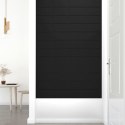  Panele ścienne, 12 szt., czarne, 30x15 cm, tkanina, 0,54 m² Lumarko!