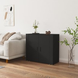  Szafka, czarna, 80x33x70 cm, materiał drewnopochodny Lumarko!