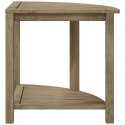  Narożna ławka łazienkowa, 50x40x45 cm, lite drewno tekowe Lumarko!