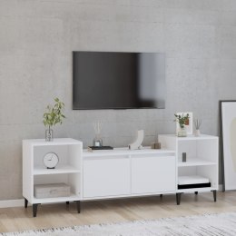  Szafka pod TV, biała, 80x36x50 cm, materiał drewnopochodny Lumarko!