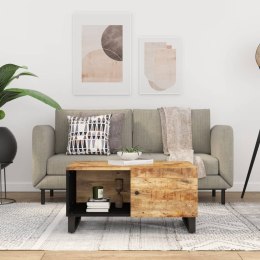  Stolik kawowy, 80x50x40 cm, mango i materiał drewnopochodny Lumarko!