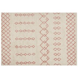  Dywan bawełniany 160 x 230 cm beżowo-różowy BUXAR Lumarko!