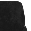  Ławka, czarna, 108x79x79 cm, tapicerowana aksamitem Lumarko!