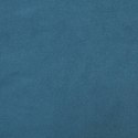  Ławka, niebieska, 108x79x79 cm, tapicerowana aksamitem Lumarko!