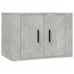  Wisząca szafka telewizyjna, szarość betonu, 57x34,5x40 cm Lumarko!