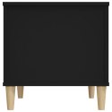  Stolik kawowy, czarny, 60x44,5x45 cm, materiał drewnopochodny Lumarko!