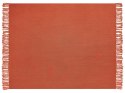  Koc bawełniany 125 x 150 cm czerwony YARSA Lumarko!