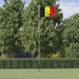  Flaga Belgii z masztem, 6,23 m, aluminium  Lumarko!