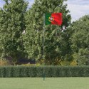  Flaga Portugalii z masztem, 5,55 m, aluminium  Lumarko!