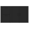  Szafka, czarna, 100x33x59,5 cm, materiał drewnopochodny Lumarko!